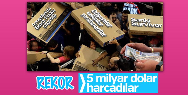ABD'de Black Friday satışları rekor kırdı