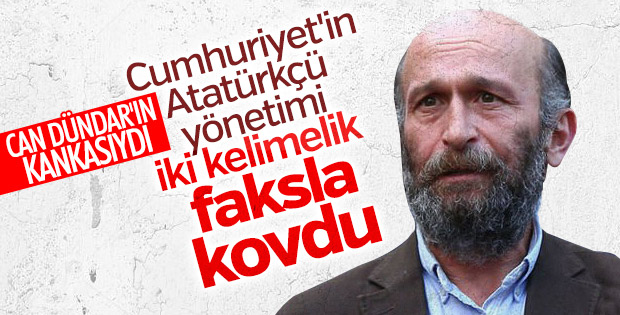 Cumhuriyet'te Erdem Gül'ün görevine son verildi