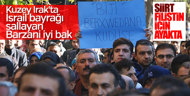 Siirt Kudüs için tek yürek