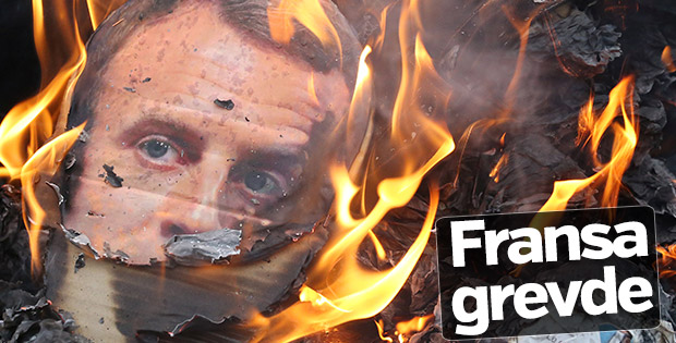 Fransa'da demir yolu grevi devam ediyor