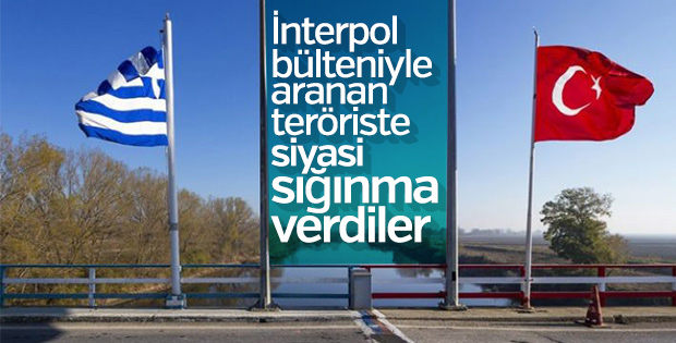 Yunanistan'a kaçan teröriste sığınma hakkı verildi