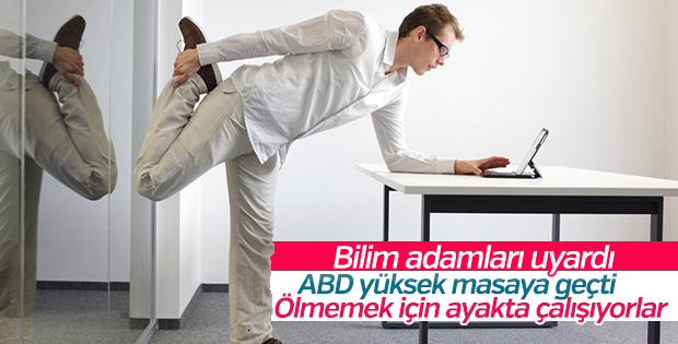 Oturarak çalışmak ölüm riskini artırıyor