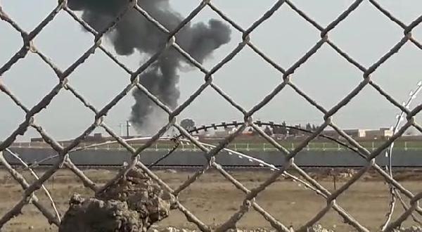 Sınırda hendek kazan teröristler tank atışıyla vuruldu