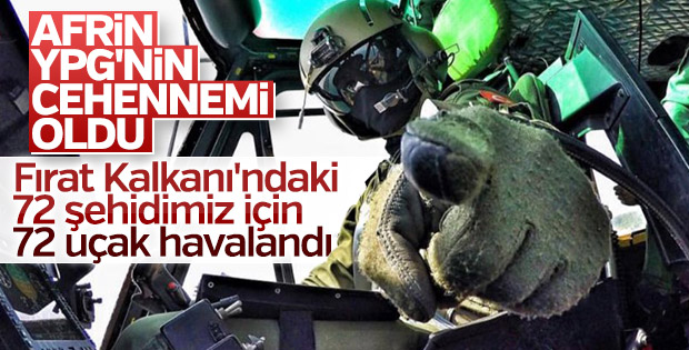 Zeytin Dalı Harekatı'nda kalkan 72 uçağın sırrı