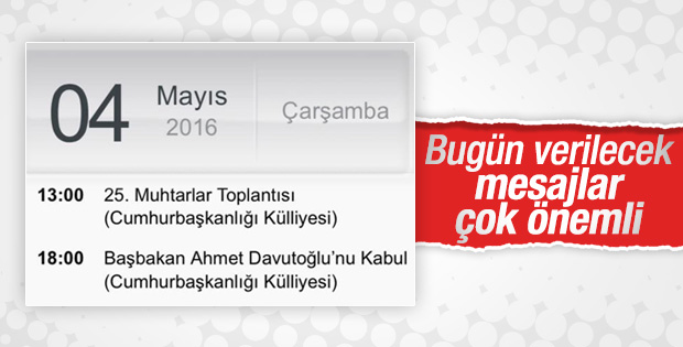 Türkiye bugün Beştepe'den verilecek mesaja kilitlendi