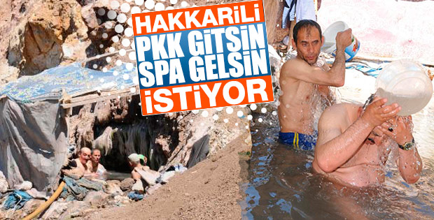 Hakkari'ye kaplıca tesisi isteği