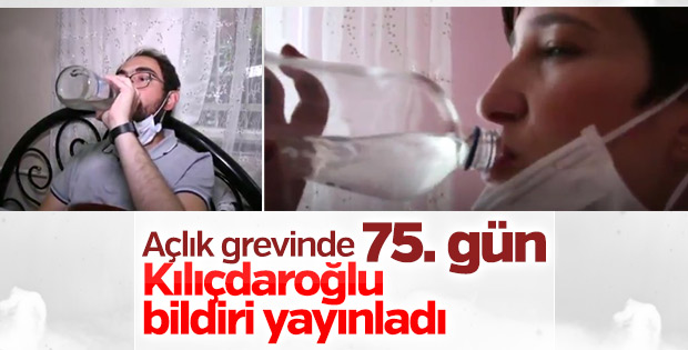 Kılıçdaroğlu açlık grevindekiler için çağrıda bulundu