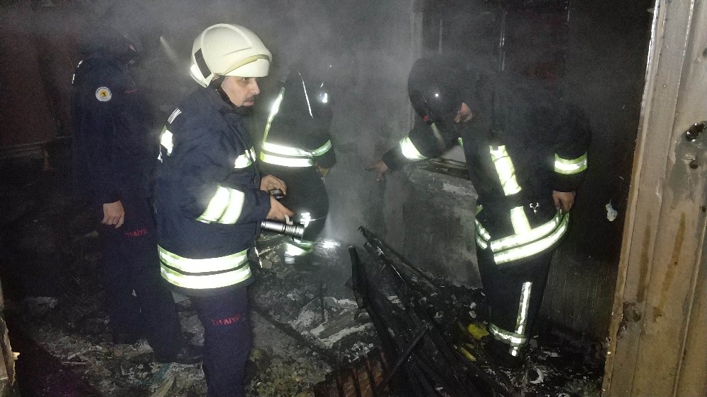 Samsun’da yangın: 9 kişi ölümden döndü