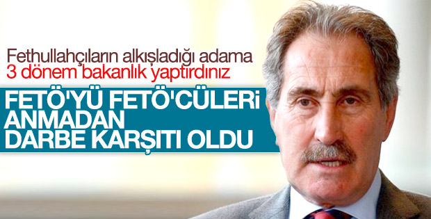 Ertuğrul Günay FETÖ'yü anmadan darbe karşıtı oldu