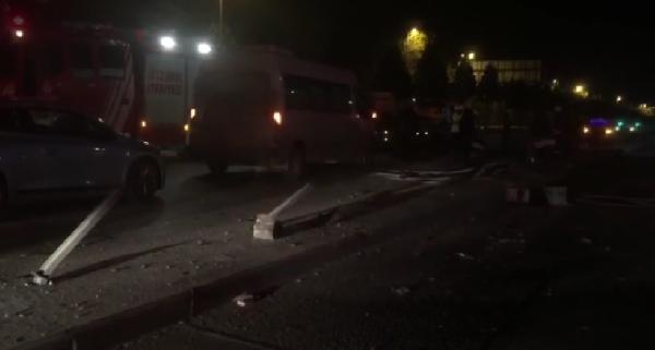 Maltepe'de trafik kazası: 1 yaralı