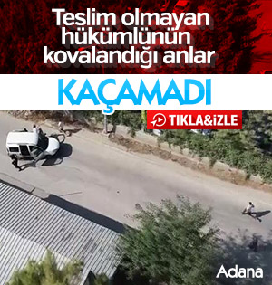 Adana'da aranan hükümlü operasyonla yakalandı