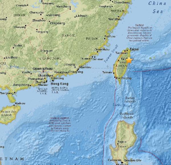 Tayvan'da 6,4 büyüklüğünde deprem