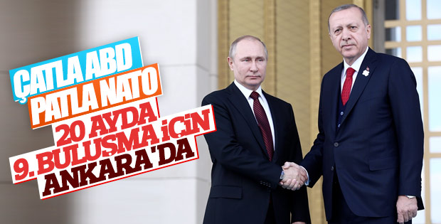 Putin Ankara'da