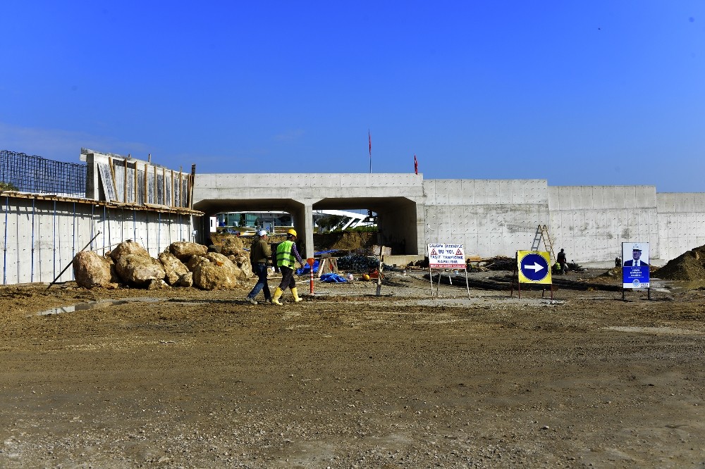 Mersin'deki bağlantı yolu projesinin yüzde 70’i tamamlandı