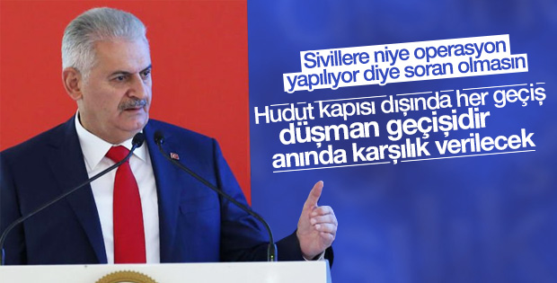Başbakan Yıldırım'dan hudut geçişleri konusunda son uyarı