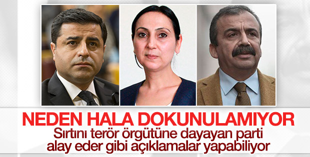 HDP'ye göre bilinmeyen birileri terör işliyor