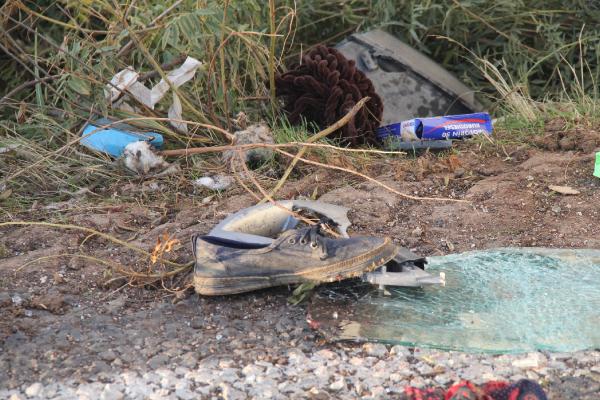 Şanlıurfa'da minibüsle otomobil çarpıştı