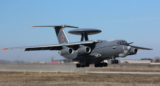 Rusya 'uçan radar' A-100 Premier'i denedi