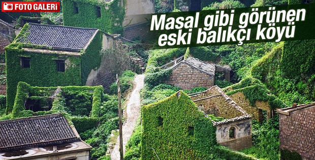 Masal gibi görünen eski balıkçı köyü