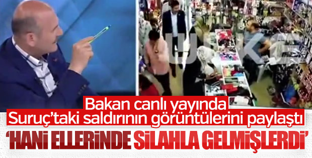 Şanlıurfa'da AK Partililere saldırının görüntüleri