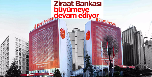 154. yaşına giren Ziraat Bankası büyümeye devam ediyor