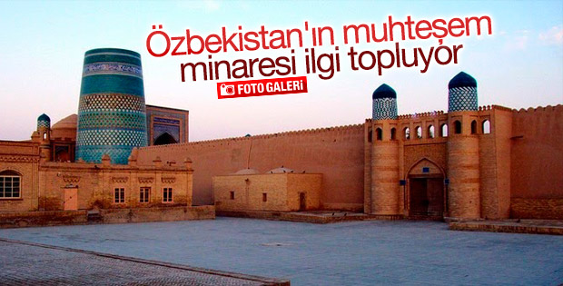Özbekistan’ın büyüleyici minaresi