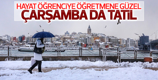 İstanbul'da okullar yarın da tatil