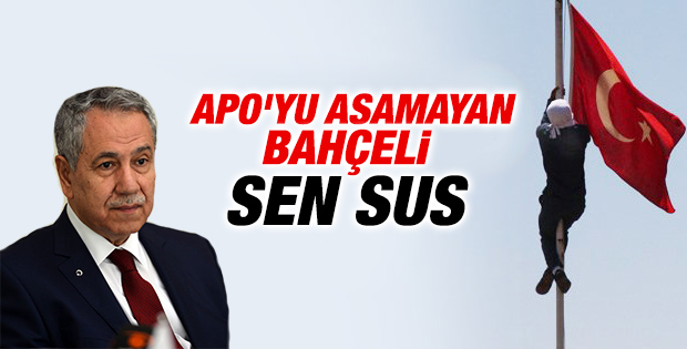 Arınç'tan Bahçeli'ye: Apo'yu asamadın sen sus