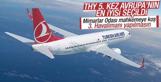 Avrupa'nın en iyisi 5'inci kez Türk Hava Yolları oldu