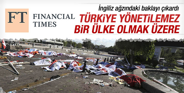 Financial Times: Öfke ülkedeki bölünmeleri derinleştirebilir