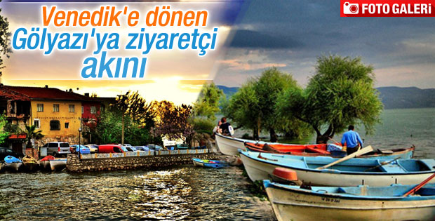 Gölyazı'ya ziyaretçi akını