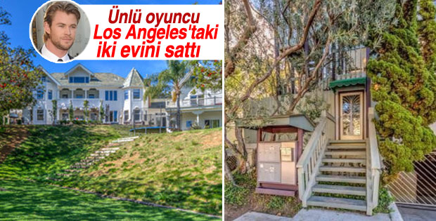 Ünlü oyuncu Los Angeles'taki iki evini sattı
