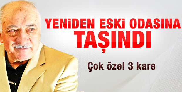 Fethullah Gülen tadilatı biten yeni odasına taşındı