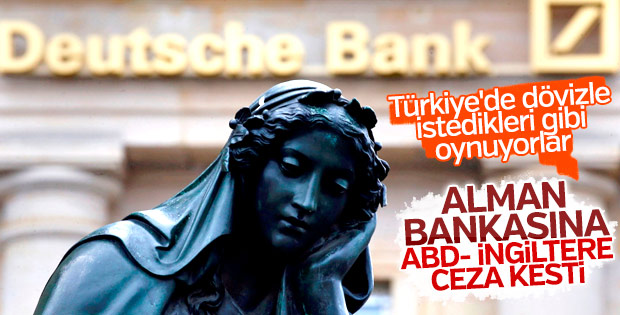 Deutsche Bank'a 630 milyon dolarlık ceza