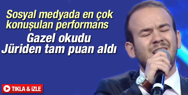 X Factor Türkiye'de Cumali Özkaya'nın performansı
