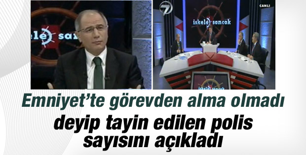 Efkan Ala: Emniyet'te görevden alma olmadı