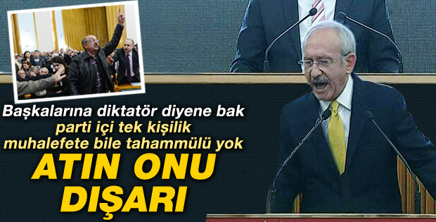 Kılıçdaroğlu kürsüyü yumrukladı - izle