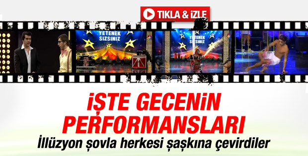 Yetenek Sizsiniz Türkiye'de 9 Şubat performansları