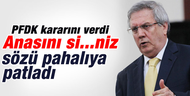 PFDK'dan Aziz Yıldırım'a ağır ceza