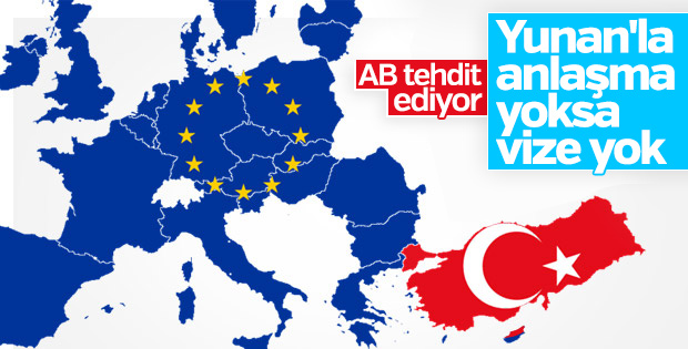 Avrupa Birliği'nden vize tehdidi