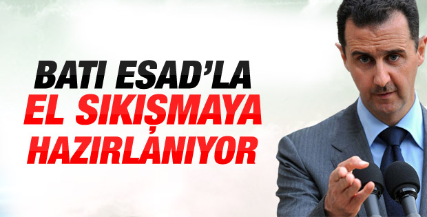 Batı IŞİD'e karşı Esad'la el sıkışacak