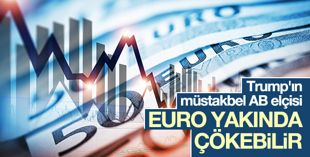 Trump'ın müstakbel AB elçisi: Euro yakında çökebilir