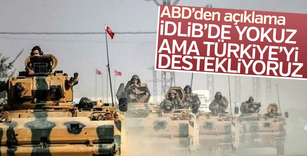 ABD'den Türkiye’ye İdlib desteği