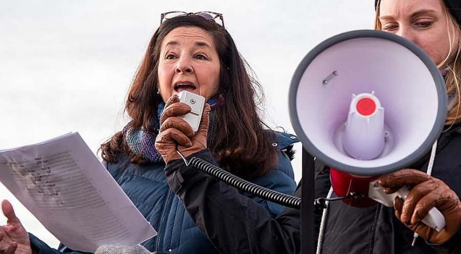 Pentagon’da cinsel taciz protestosu 