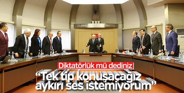 CHP'liler söylem birliği yapacak
