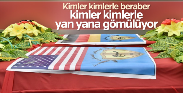 Türkiye düşmanı teröristler YPG'de buluştu