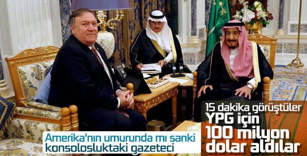 Suudiler ABD-YPG iş birliğine 100 milyon dolar verdi