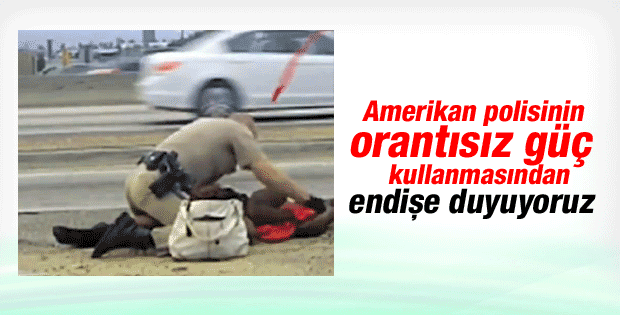 ABD'de polis şiddeti İZLE