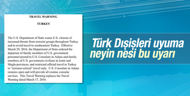 ABD asker ailelerinin Türkiye'den ayrılmasını istedi
