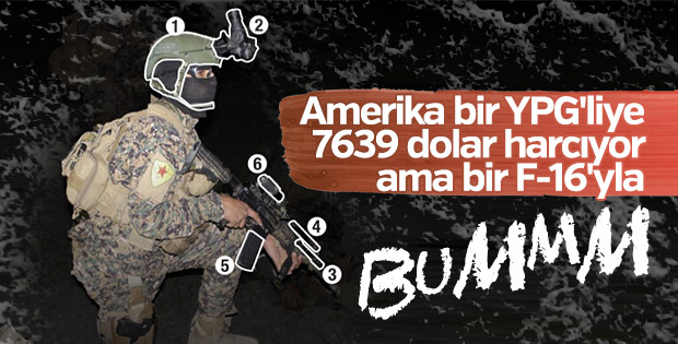 Bir YPG'li teröristin ABD'ye bedeli